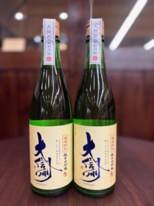 写真: 大信州 槽場詰め 純米大吟醸